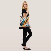 Abstrakte Leopardrucke