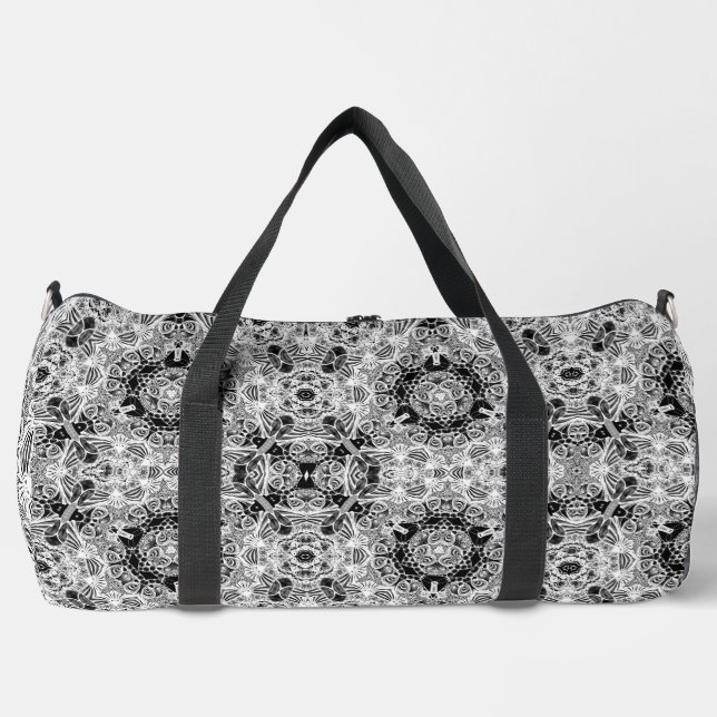 Abstrakte Libellen Duffle Bag (Vorderseite)