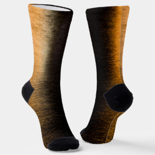 Abstrakte Lichter Meeresspiegelung glänzender Bron Socken