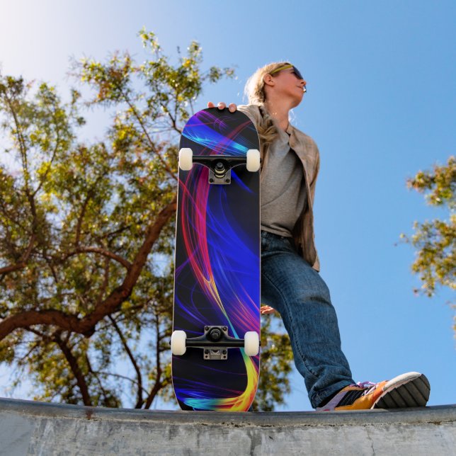 Abstrakte Lichtschranke - Modern Skateboard (Außenbereich 1)
