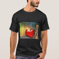 Abstrakte Liebe Herzdesign