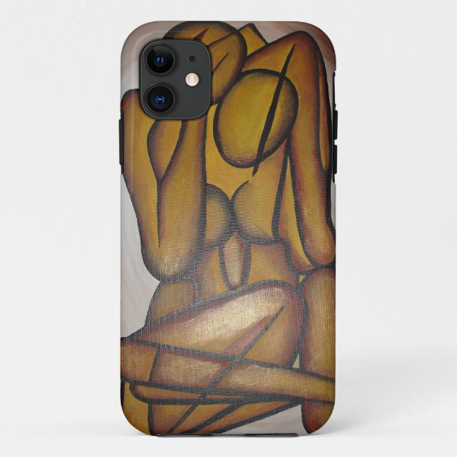 Abstrakte Liebhaber zeitgenössischer Kunst in Ocke Case-Mate iPhone Hülle (Rückseite)