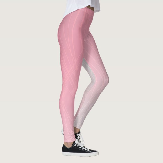 Abstrakte Light Design Leggings - Einzigartiger St (Rechts)