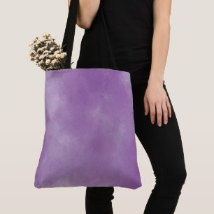 Abstrakte Lila Aquarelltextur Ästhetik Tasche