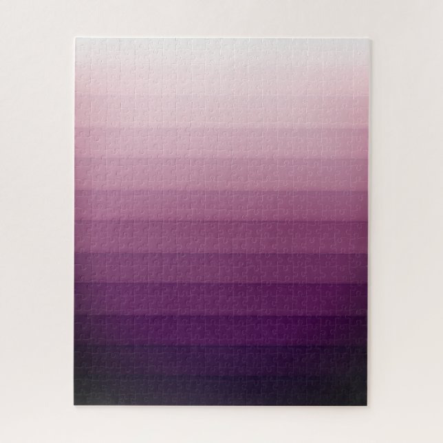 Abstrakte Lila Farbtiefe Ombre (Vertikal)