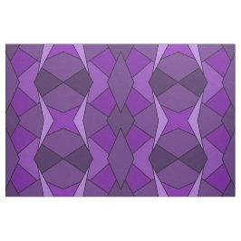 Abstrakte lila Polygon-geometrisches Form-Gewebe Stoff