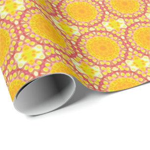 Abstrakte Limonade Geschenkpapier