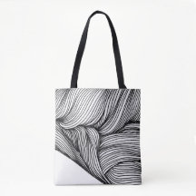 Abstrakte Linien auf Ihrer Tasche