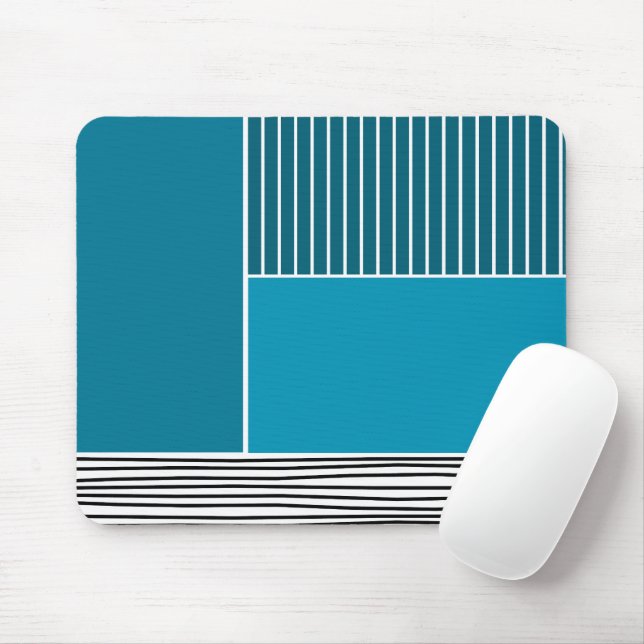 Abstrakte Linien Mousepad (Mit Mouse)