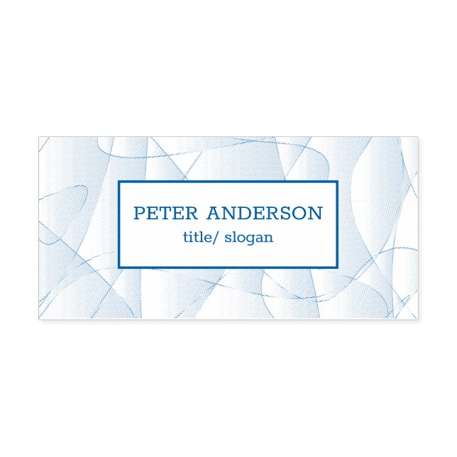 Abstrakte Linien Permastempel (Design)