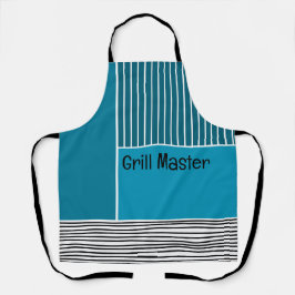 Abstrakte Linien Schürze