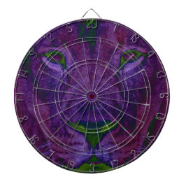 Abstrakte Lion Metal Cage Dartboard Dartscheibe