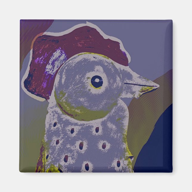 Abstrakte Liste 2 Magnet (Vorne)