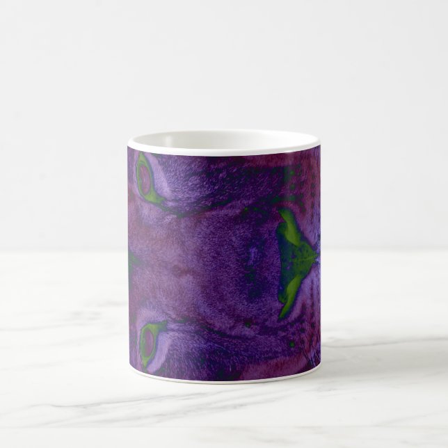 Abstrakte Löwe-Tasse Kaffeetasse (Mittel)