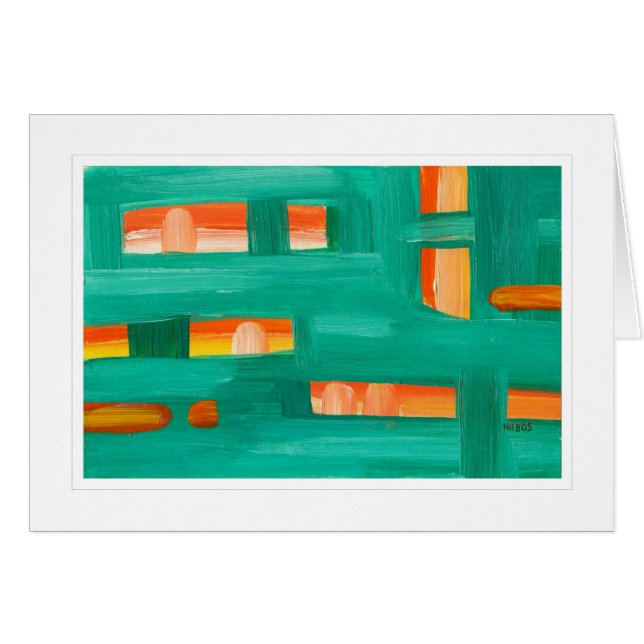 Abstrakte Malerei 02 (Vorderseite (Horizontal))