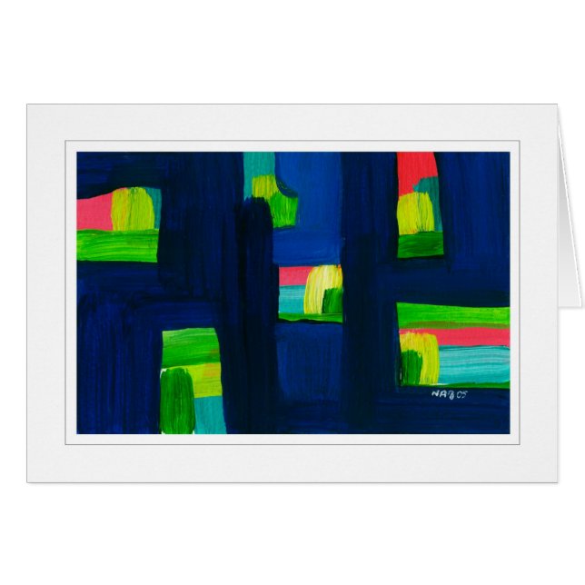 Abstrakte Malerei 03 (Vorderseite (Horizontal))