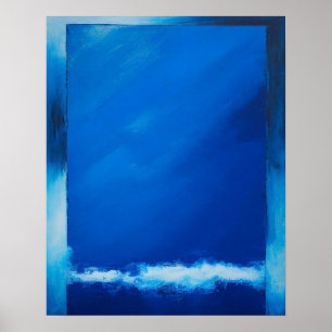 Abstrakte Malerei, Abstraktes Wohnzimmer der Moder Poster