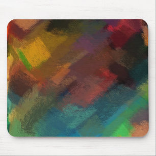 Abstrakte Malerei Dynamische Farben 3 Mousepad