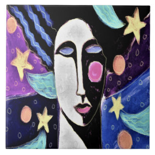 Abstrakte Malerei Fliese