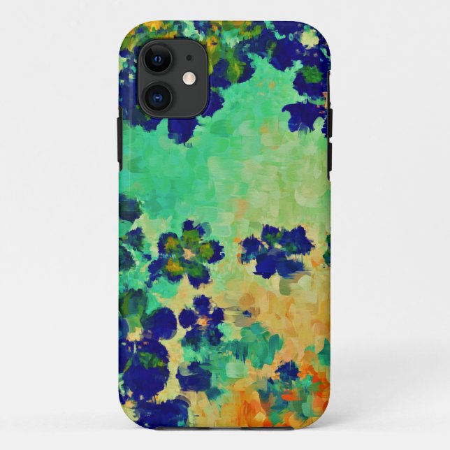 Abstrakte Malerei | Frühlingsblumen Case-Mate iPhone Hülle (Rückseite)