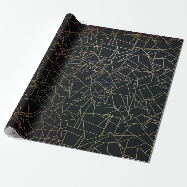 Abstrakte Malerei Geschenkpapier (Ungerollt)