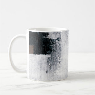 Abstrakte Malerei. Handgemalte trendige Kunstwerke Kaffeetasse