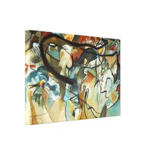 Abstrakte Malerei Kandinsky Zusammensetzungs-V Leinwanddruck
