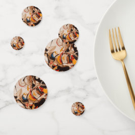 Abstrakte Malerei Konfetti