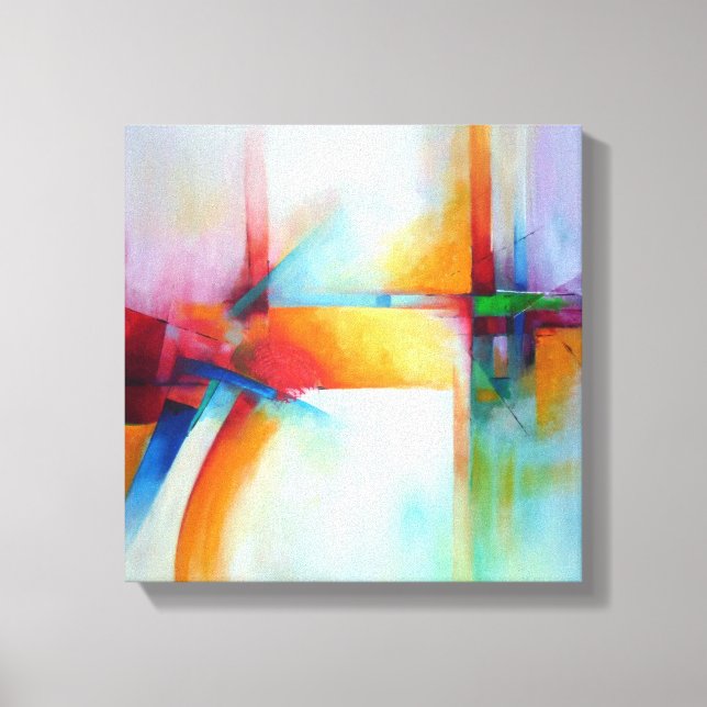 Abstrakte Malerei Moderne Kunst Stilvoll Hochwerti Leinwanddruck (Vorderseite)