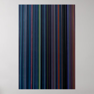 Abstrakte Malerei nah-up Fotografie Poster