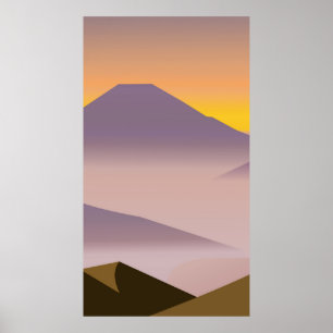 Abstrakte Malerei Poster