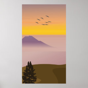 Abstrakte Malerei Poster