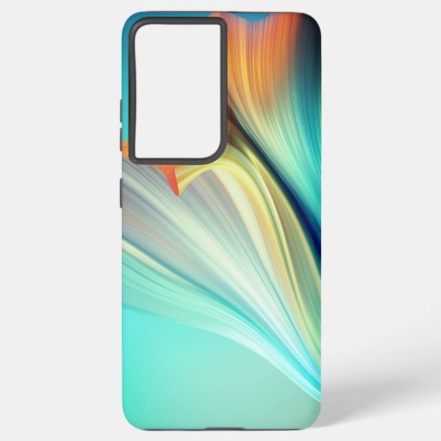 Abstrakte Malerei Samsung Galaxy Hülle (Rückseite)