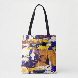 Abstrakte Malerei Tasche