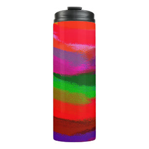 Abstrakte Malerei Thermosbecher