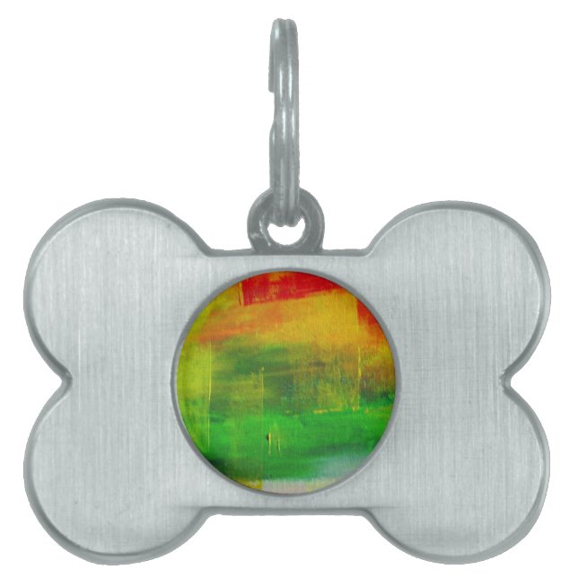 Abstrakte Malerei Tiermarke (Vorderseite)