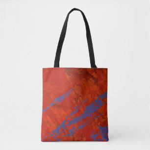 Abstrakte Malerei. Tinte handgefertigt. Moderne Ku Tasche