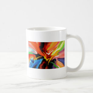 Abstrakte Malerei von Serdar Hizli Kaffeetasse