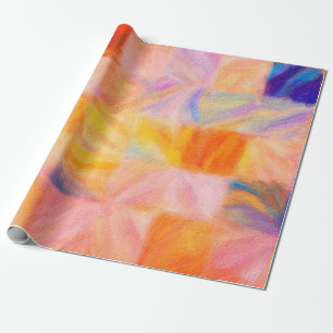 Abstrakte Malerei, Wandkunst, Leinwand, Ölfarbe, M Geschenkpapier