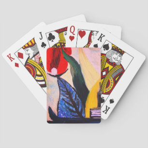 Abstrakte Malkarten Spielkarten