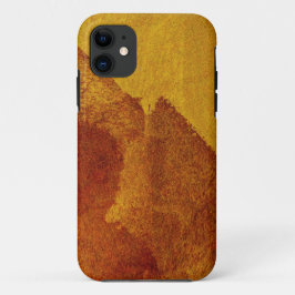 Abstrakte Malkunst in Rot-Gelb Case-Mate iPhone Hülle