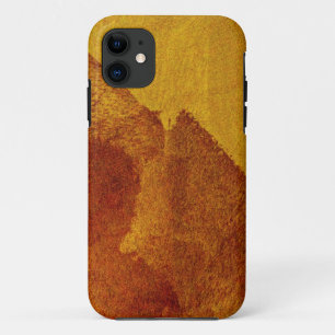 Abstrakte Malkunst in Rot-Gelb Case-Mate iPhone Hülle