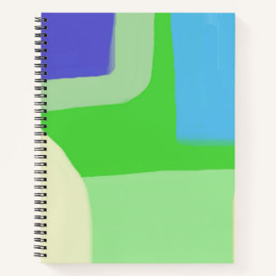abstrakte Malkunst Notizbuch