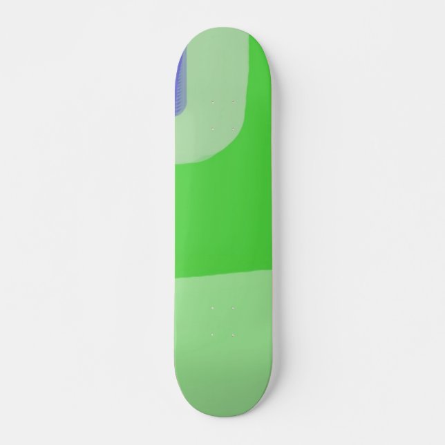 abstrakte Malkunst Skateboard (Vorne)