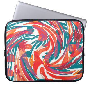 Abstrakte Maltextur. Kunst Wallpaper. Einfach d Laptopschutzhülle