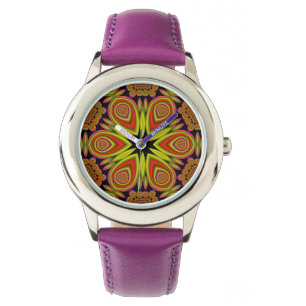 abstrakte Mandala Armbanduhr