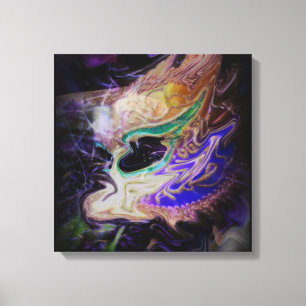 Abstrakte Maskerade Leinwand Wandkunst