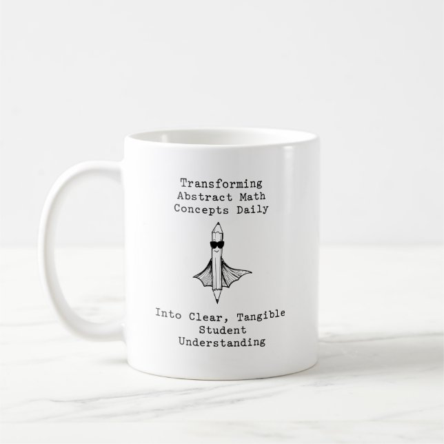 Abstrakte Mathematik verständlich machen: Schülerv Kaffeetasse (Links)