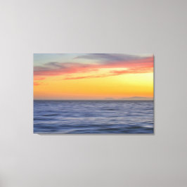Abstrakte Mauer am Sonnenuntergang Leinwanddruck