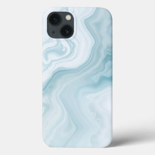 Abstrakte Meeresschaum-Darstellung mit zarten Schw Case-Mate iPhone Hülle